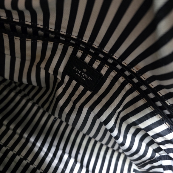 Kate Spade Black Satchel Pebbled Leather - Picture 10 of 12